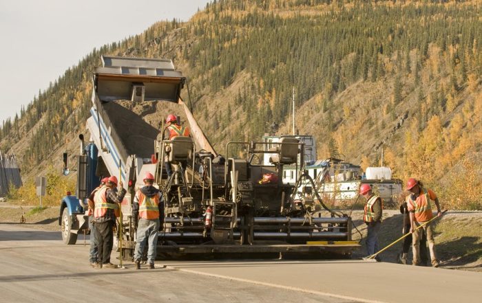 Dawson City Front St. Paving | Terus